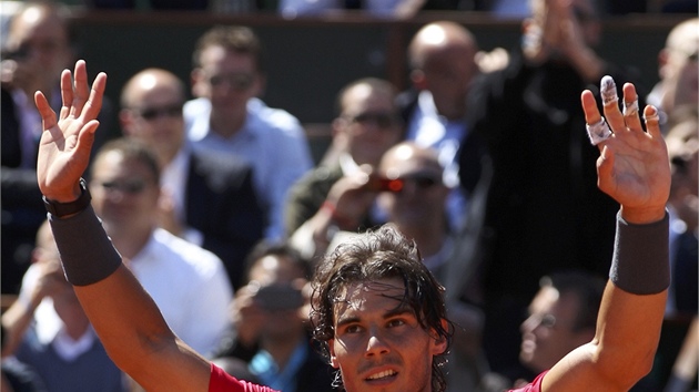 POSEDMÉ? Rafael Nadal me v Paíi vyhrát sedmý titul na Roland GArros.