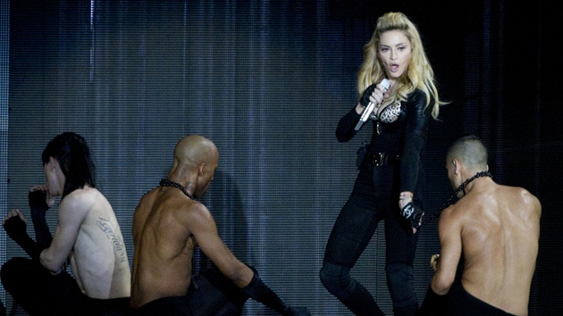 Madonna zahjila 31. kvtna 2012 v Tel Avivu nov turn.