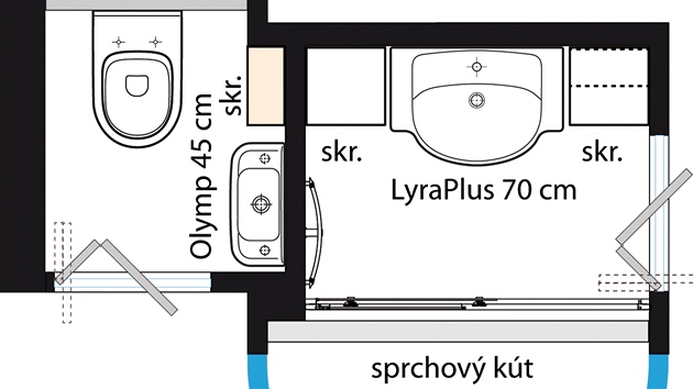 1. Pdorys po rekonstrukci: Ing. arch. Michal Jank.