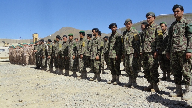 esk jednotka cvi tento afghnsk kandak (28. kvtna 2012)