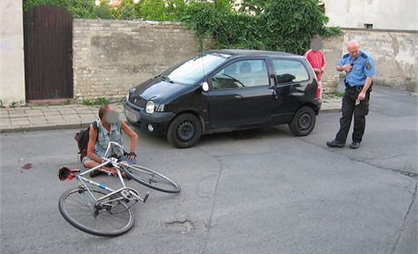 edesátiletého cyklistu pistihli vsetíntí policisté v opilosti u podruhé. Ilustraní snímek.