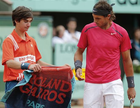 Rafael Nadal ve finle Roland Garros.