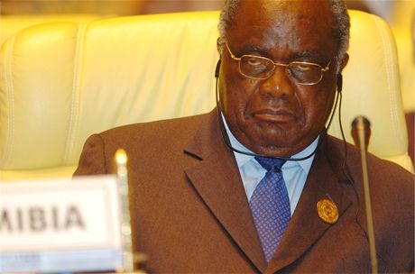 Prezident Namibie Hifikepunye Pohamba