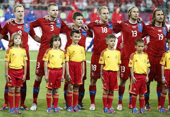 Čeští fotbaloví reprezentanti na nedávném mistrovství Evropy