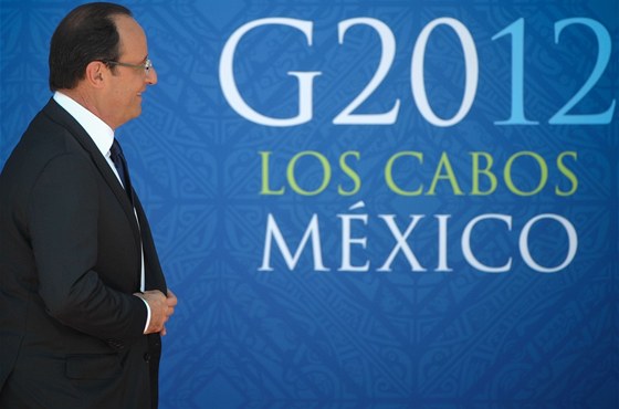 François Hollande na summitu G20