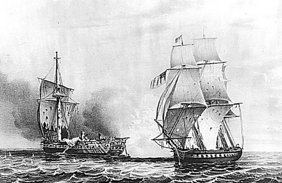 Válka poloila tradici amerického námonictva. Proslavila se v ní zejména tká fregata USS Constitution, která opakovan unikla britské pesile a v jednotlivých soubojích porazila dv britské fregaty a dvojici meních válených lodí.