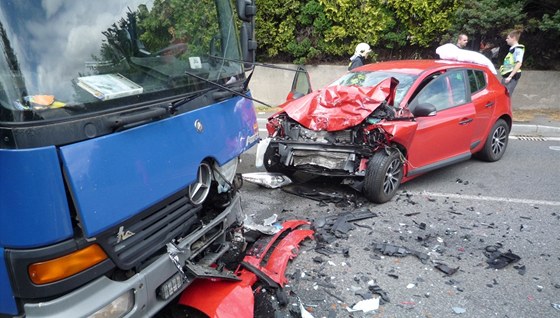 Dopravní nehoda u Turnova