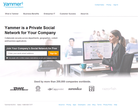 Yammer - privátní sociální síť pro firmy