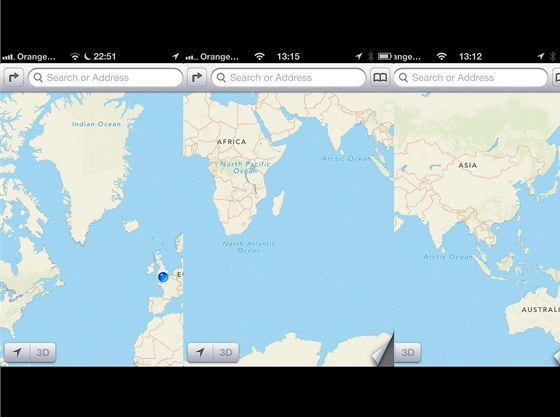 Nov mapy v iOS 6