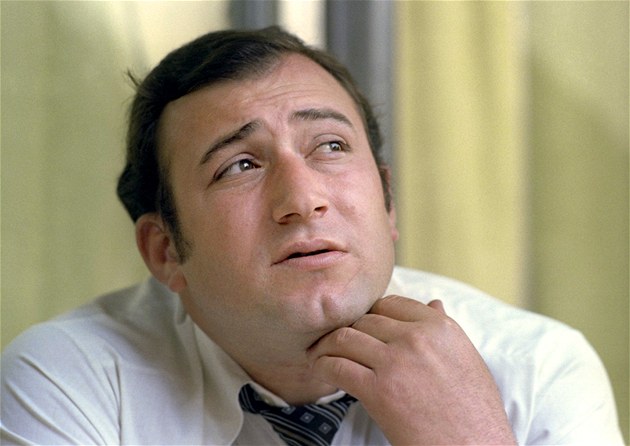 Arménský rychlostní potáp�� �avar� Karapetjan na snímku z roku 1983. 