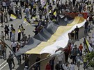 Na protivládních demonstracích v Moskv se selo údajn a 100 000 lidí