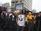 Na protivládních demonstracích v Moskv se selo údajn a 100 000 lidí
