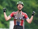 POESTÉ. Norská bikerka Gunn-Rita Dahleová vyhrála v Moskv evropský ampionát.