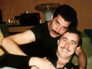 Freddie Mercury se svým osobním manaerem Peterem Freestonem