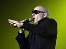 Raper Pitbull vystoupil 18. ervna v Praze.