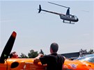 V praských Letanech se uskutenila letecká show Aerobatic freestyle challenge...