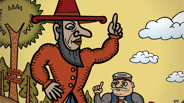 Plakát ke krátké animované pohádce Pumpot