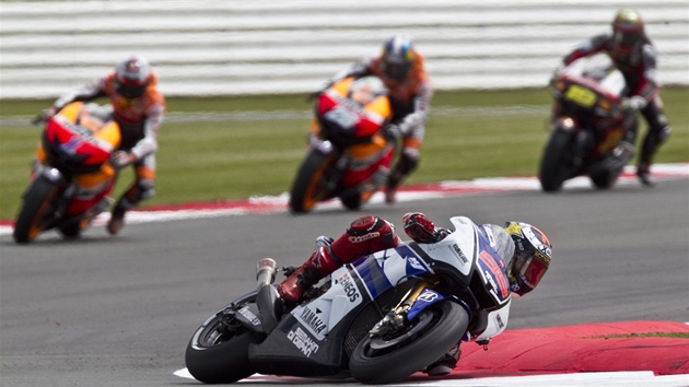 Motocyklista Jorge Lorenzo ze panlska ovládl závod MotoGP na okruhu v