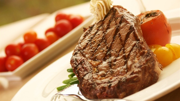 Rib eye steak z vysokého rotnce