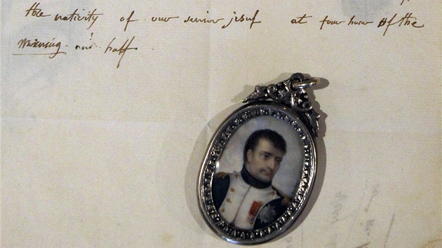 Napoleonv dopis v anglitin, kter se vydrail za 325 tisc eur.
