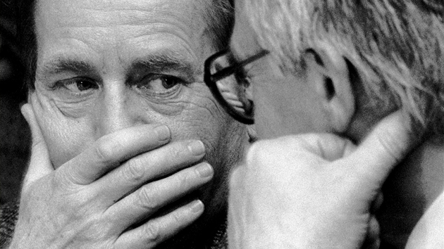 Výstava Prezident Václav Havel, sloená z fotografií TK