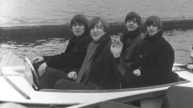 The Beatles na jednom ze snímk vystavovaných v New Yorku