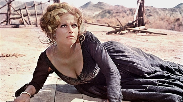 Claudia Cardinalová ve filmu Tenkrát na Západ (1968)