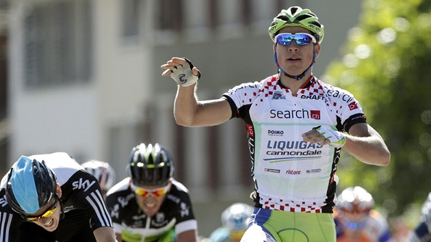 Slovenský cyklista Peter Sagan p�idal v závod� Kolem �výcarska dal�í etapový