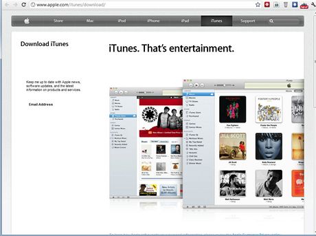 iTunes pro Windows