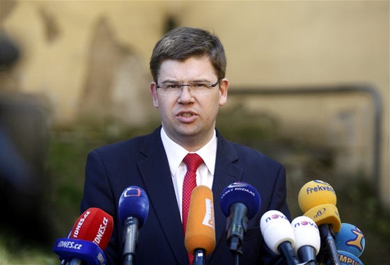 Exministr spravedlnosti Jiří Pospíšil hovoří o důvodech svého odvolání. (27.