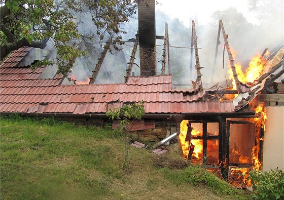 O týden pozdji shoela u Stíbrnic na Uherskohradisku tém celá rekreaní...