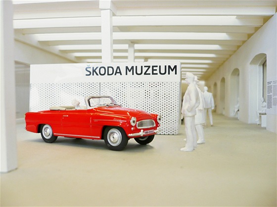 Muzeum koda Auto - foyer