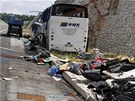 Nehoda eského autobusu v Chorvatsku, pi ní zahynulo 8 lidí. (23. ervna...