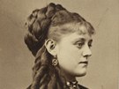 Baby Thornhillová alias Marion Lee na snímku asi z rokou 1870
