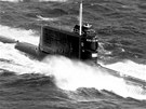 Sovtská ponorka tídy Golf II na moi
