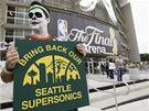 ZOMBIES V MIAMI. Fanouek Seattle SuperSonics - kteí se perodili v Oklahoma