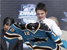 PARÁDA. Nadení eského mladíka Tomáe Hertla nezná mezí, v draftu do NHL se...