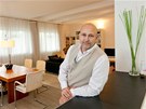 Architekt Roberto Ciampella, který se ujal proměny zchátralé vily.