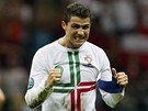 POSTUPUJEME! Cristiano Ronaldo se raduje z postupu Portugalska do tvrtfinle...