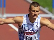 Vclav Bark na trati 400 metr pekek na atletickm mistrovstv Evropy v