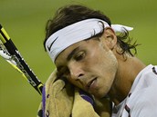 ASI TO NEPJDE. Zklaman Rafael Nadal po prohe s eskm tenistou LUkem...