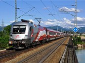 Nejdel a nejrychlej vlajka jezd "vlakem" po Rakousku 
