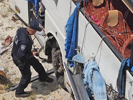 Policie vyetuje nehodu eské autobusu v Chorvatsku, pi ní zahynulo 8 lidí...