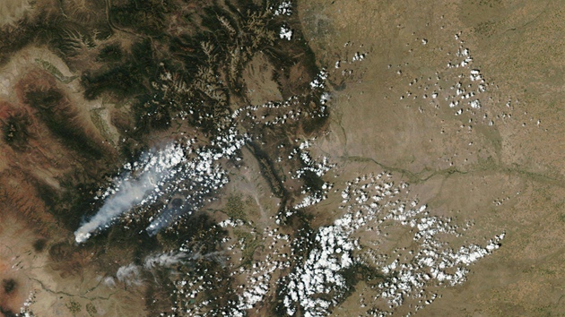 Poáry v americkém stát Colorado (26. ervna 2012)