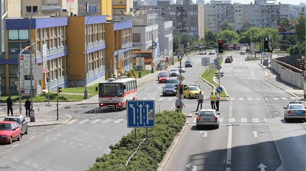 Rekonstrukce nehody lobbisty Janouka v prask Vyskoilov ulici (23. ervna 2012)