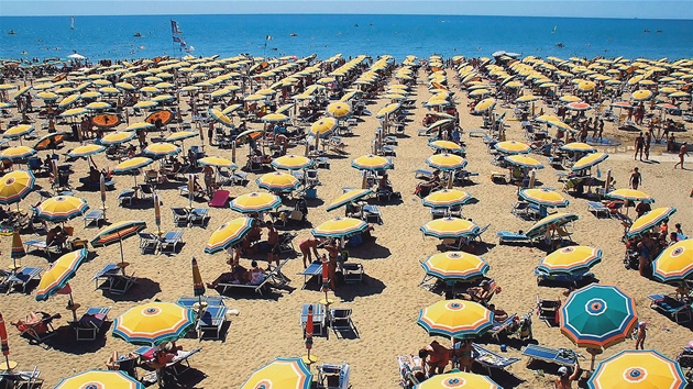 Itálie, plá, prázdniny, moe, dovolená