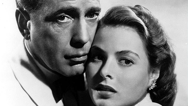 Z filmu Casablanca s Humphreym Bogartem a Ingrid Bergmanovou (1942)