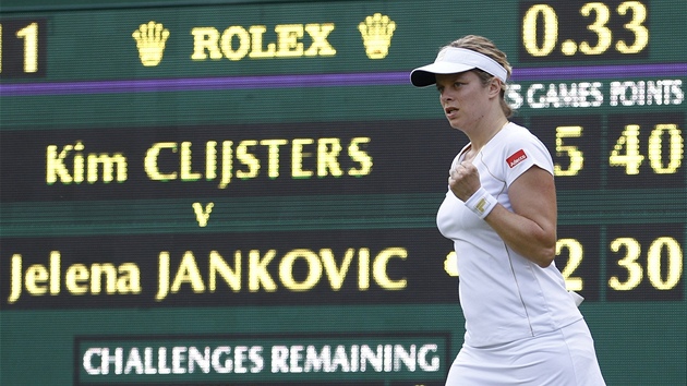 BRZY PIJDE LOUENÍ. Kim Clijstersová plánuje po US Open konec karéry.