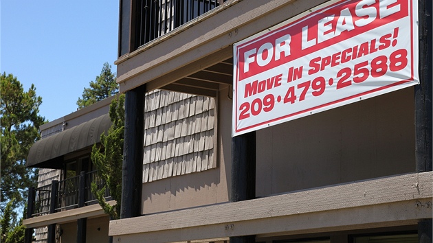 Kalifornské msto Stockton musí vyhlásit bankrot. Msto je plné prázdných byt,