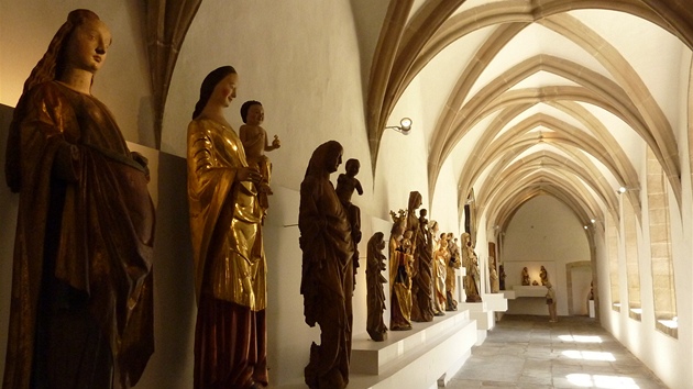 Nově otevřené diecézní muzeum v bývalém klášteře františkánů v centru Plzně. 